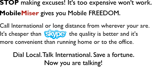 Call almost anywhere in the world for 2.9 cents or less!